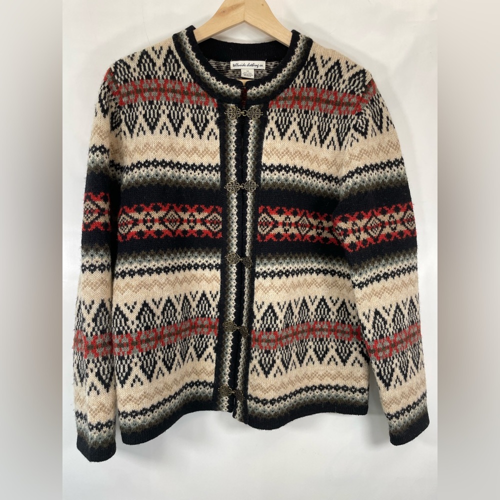 Telluride Wool Patterned Sweater